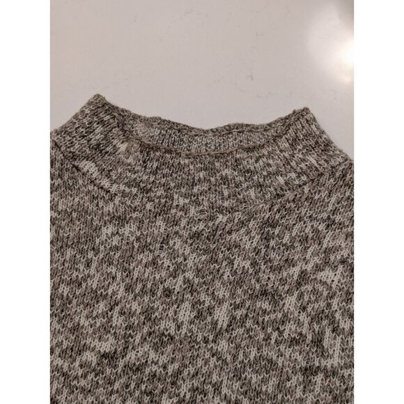 ☁️ Cozy Pure Jill Marled Knit Mock Neck Tunic Sweater - Size Small - Picture 7 of 7